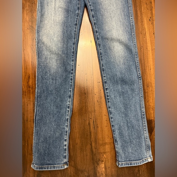 REVICE Star Burnout Jeans Size 26 Stars Flag High Rise Patriotic Stretch LA EUC - Picture 11 of 15